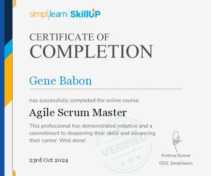 Agile Scrum Master