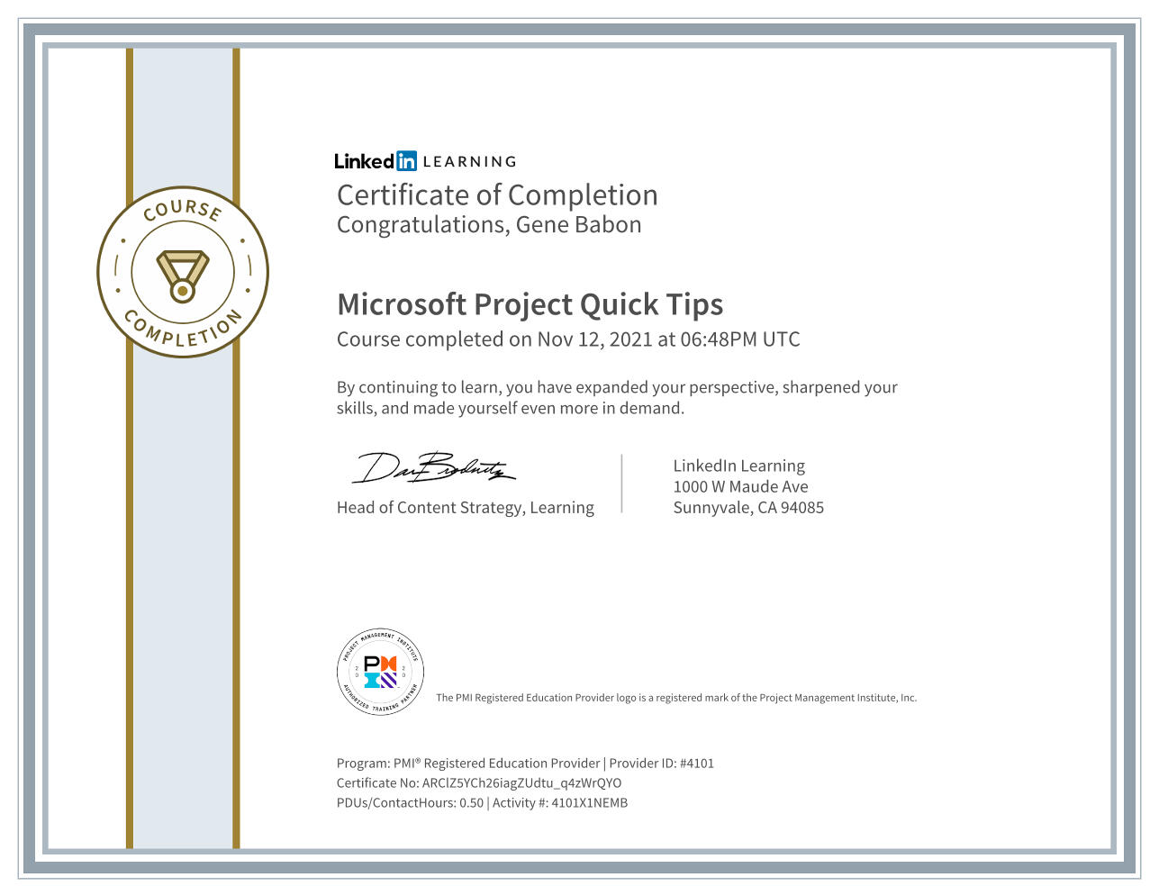 Microsoft Project Quick Tips