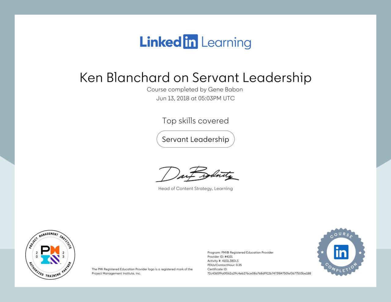 Ken Blanchard on Servant Leadership