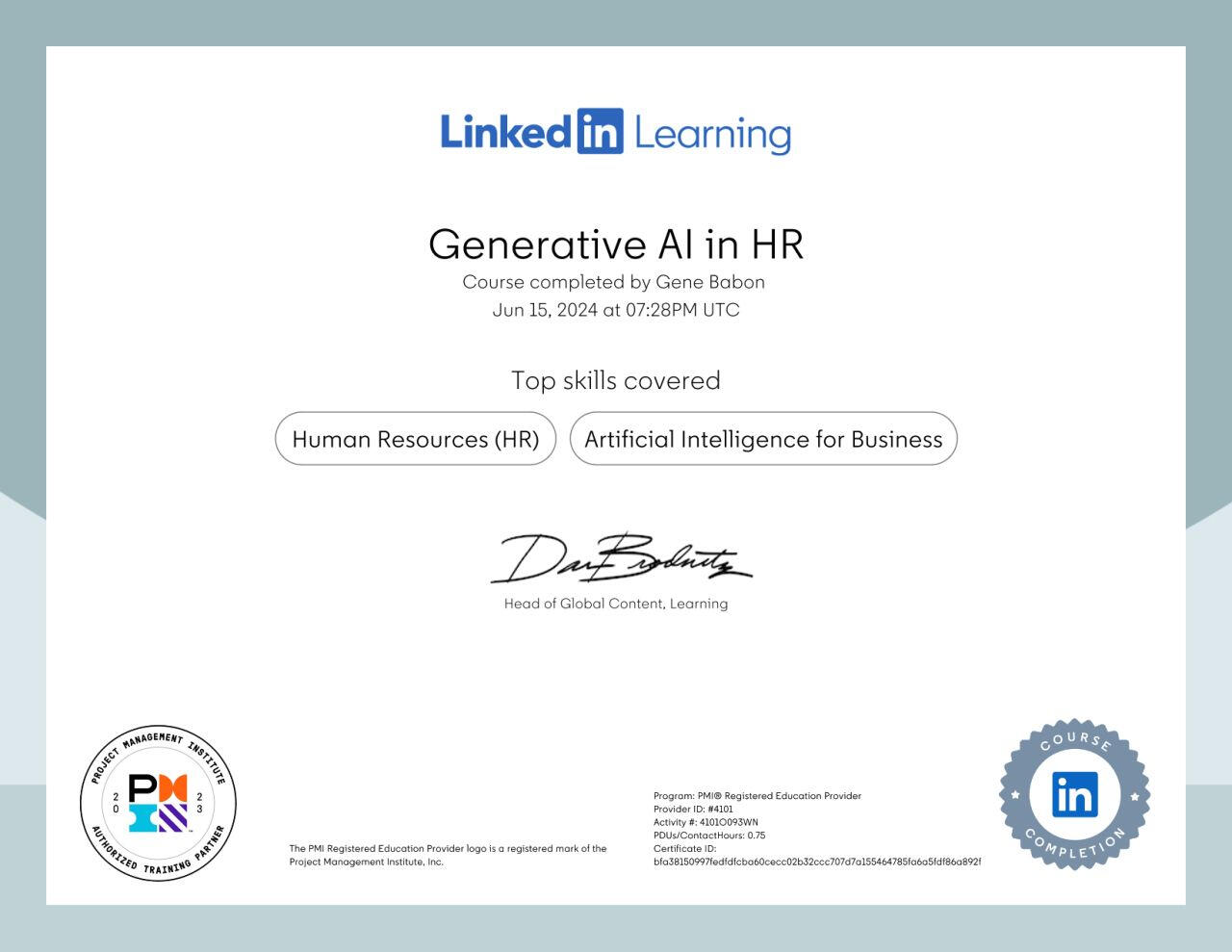 Generative AI in HR